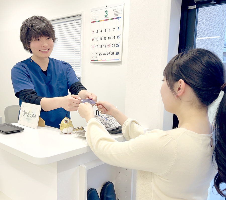 予約優先制で待ち時間のストレスなし