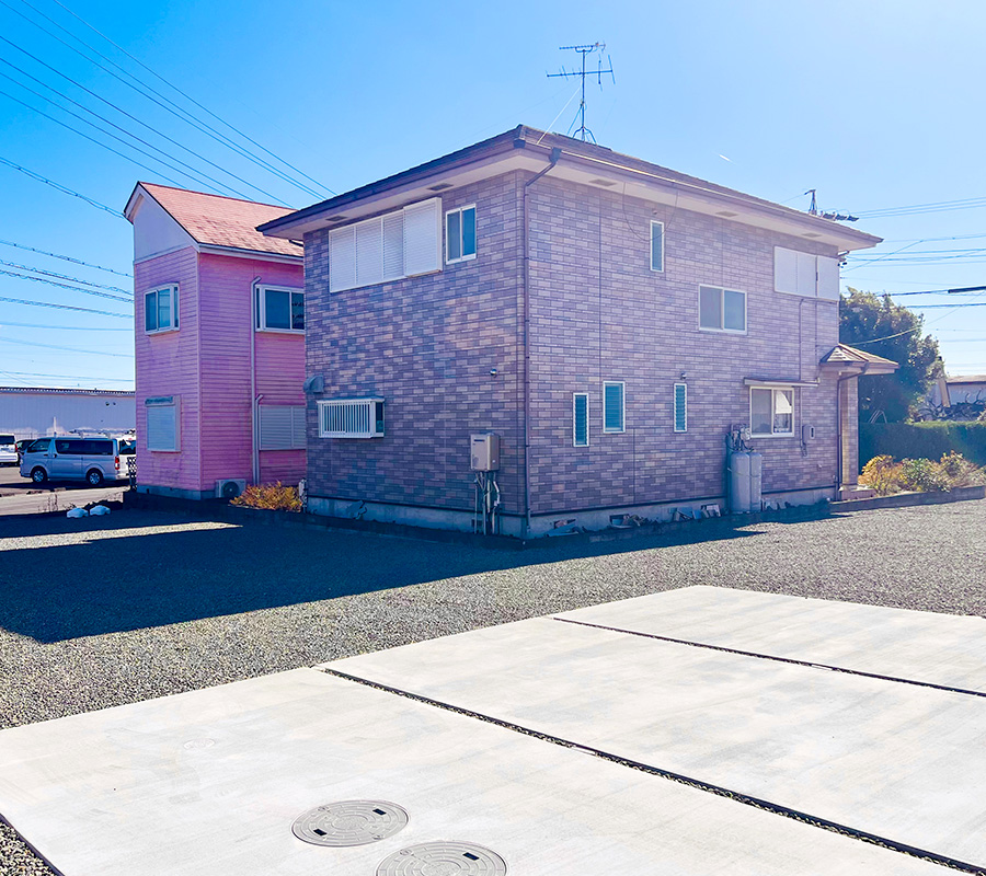 広々した駐車場